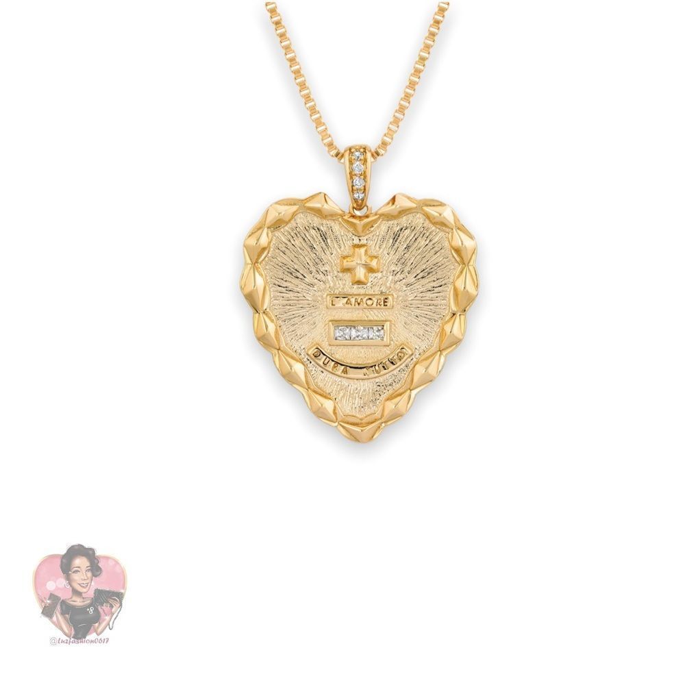 JOY DRAVECKY Amóre Devotion Pendant Necklace CLR